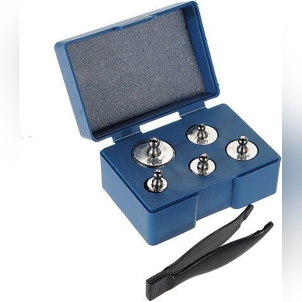 5 weight calibration set